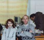 Peter in Condensed Matter Office (March 2001).jpg