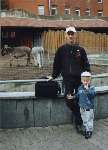 Peter and Gleb in Moscow Zoo (June 2000).jpg